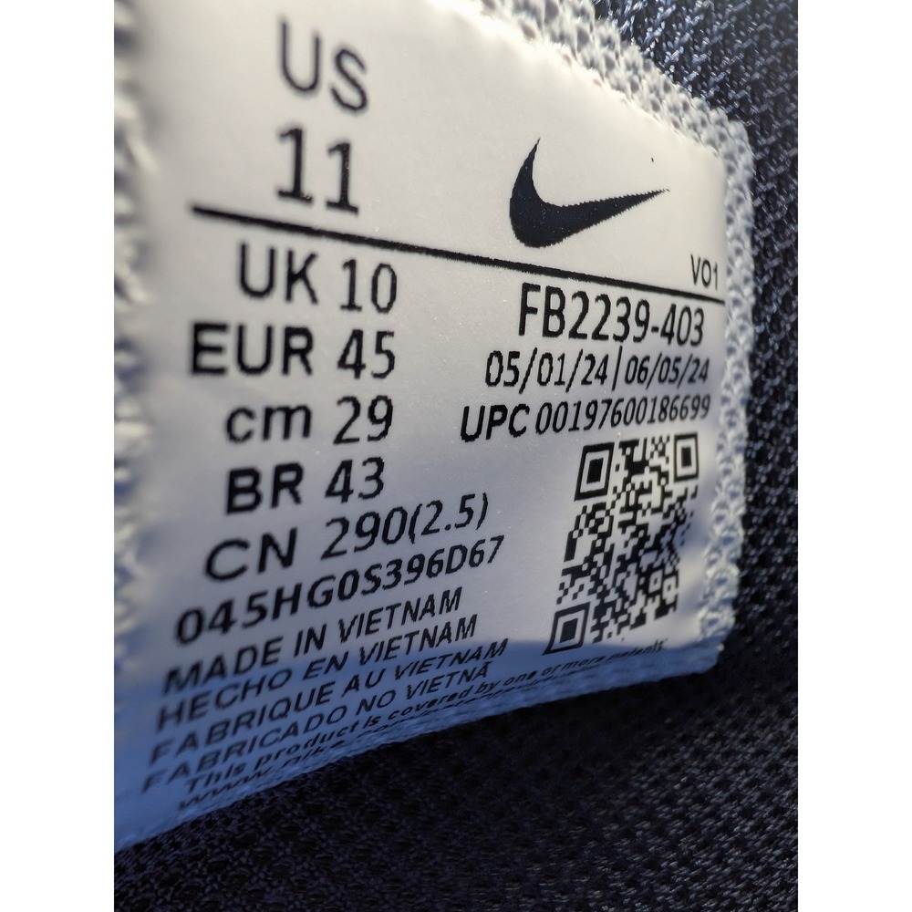 Nike Lebron Soldier‎ XIII 11 Men's Basketball Shoes Navy Blue Orange Lion Logo - Picture 12 of 14